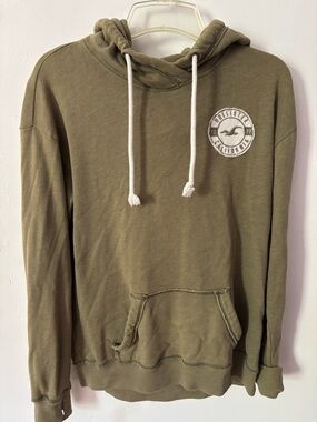 Hollister Olive Green Hoodie